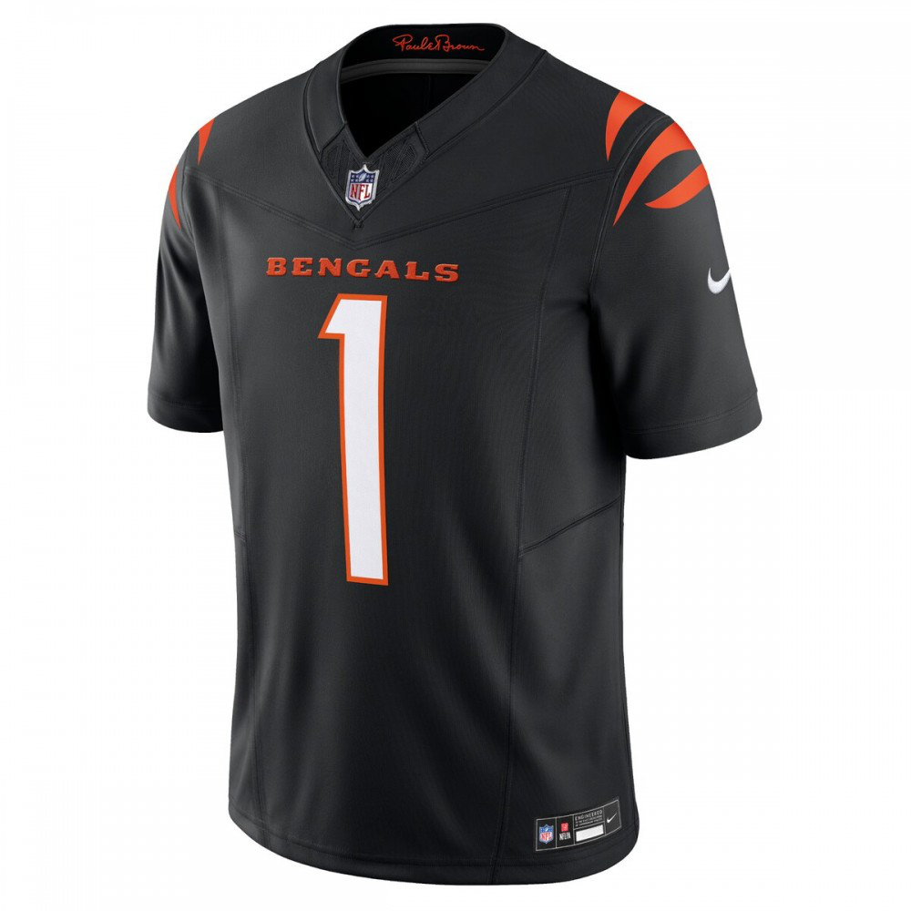 Ja'Marr Chase Cincinnati Bengals Nike Vapor F.U.S.E. Limited Jersey - Black-Profan Arena